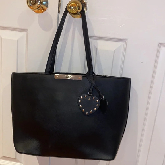 Guess black large saffiano leather tote - Picture 4 of 17